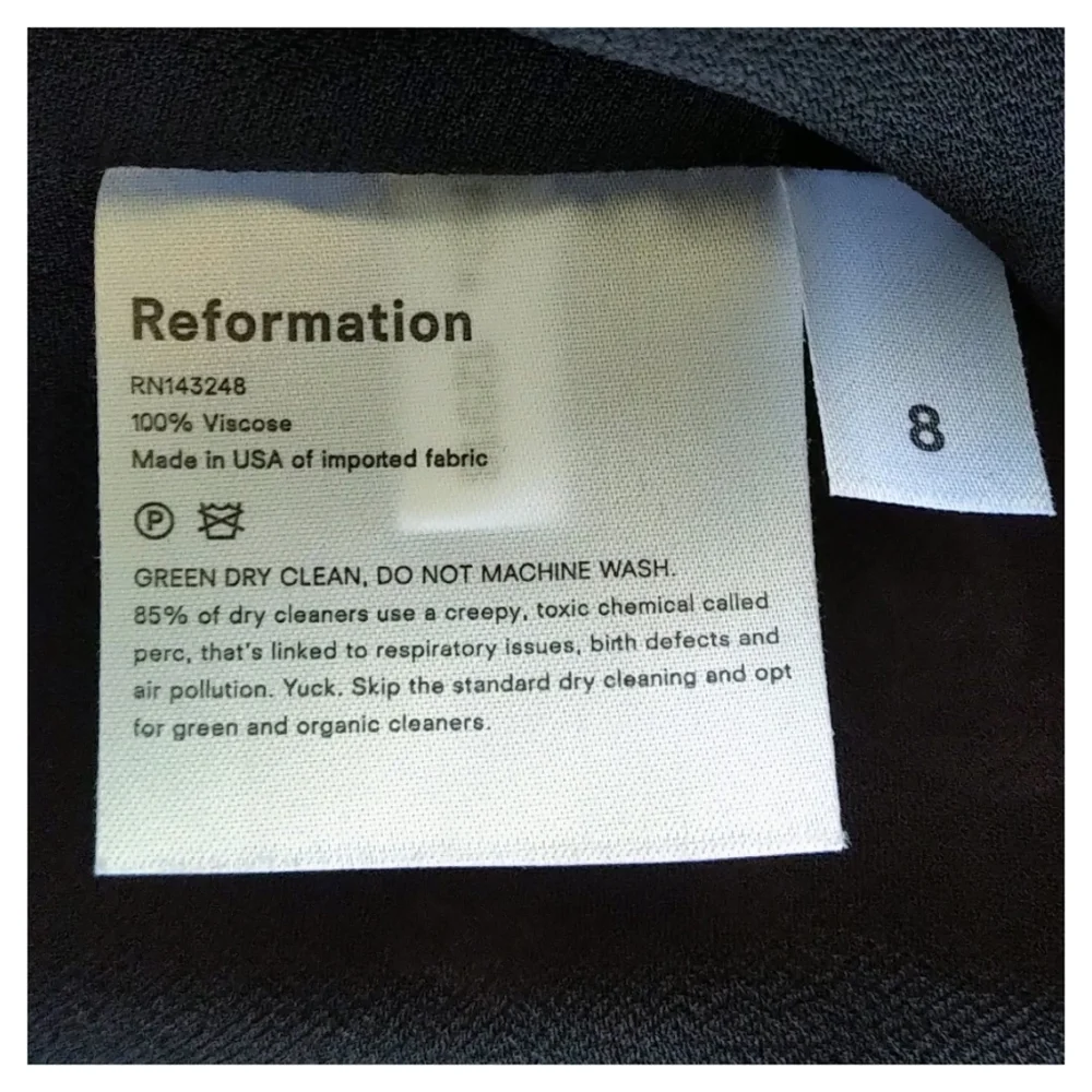 Reformation Black Floral Long-Sleeve Sweetheart Top - Picture 9 of 12